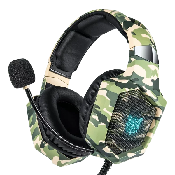 هدست گیمینگ اونیکوما ONIKUMA K8 CamoGreen