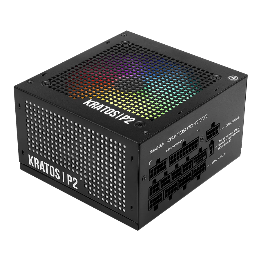 پاور – منبع تغذیه گیم دیاس GAMDIAS KRATOS P2-1200G Black
