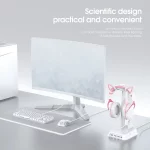 استند هدست اونیکوما ONIKUMA ST2 Headset Stand white