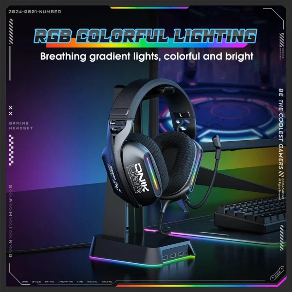 هدست گیمینگ اونیکوما ONIKUMA X12 Black
