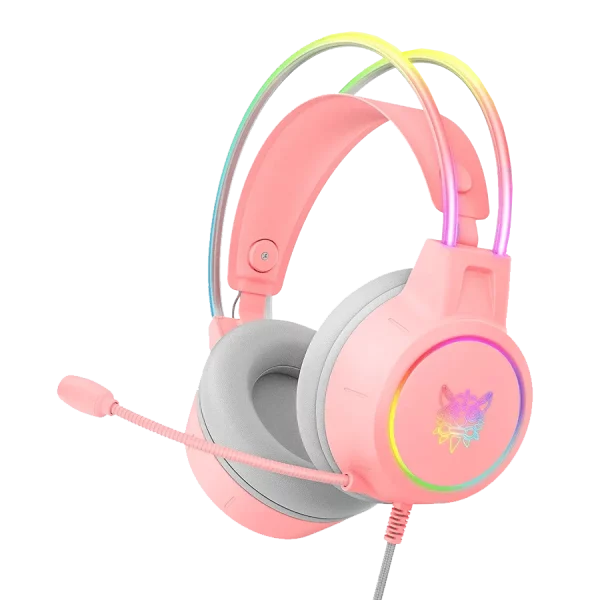 هدست گیمینگ اونیکوما ONIKUMA X15 pink