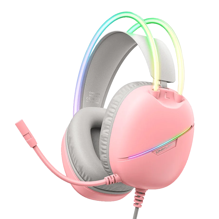 هدست گیمینگ اونیکوما ONIKUMA X33 Pink