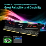 رم دسکتاپ تک کاناله KingMax مدل ARCHON X RGB 16GB 5600 CL36