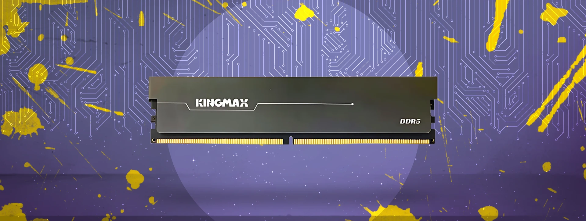 رم دسکتاپ تک کاناله KingMax مدل Horizon 16GB 5600 CL38