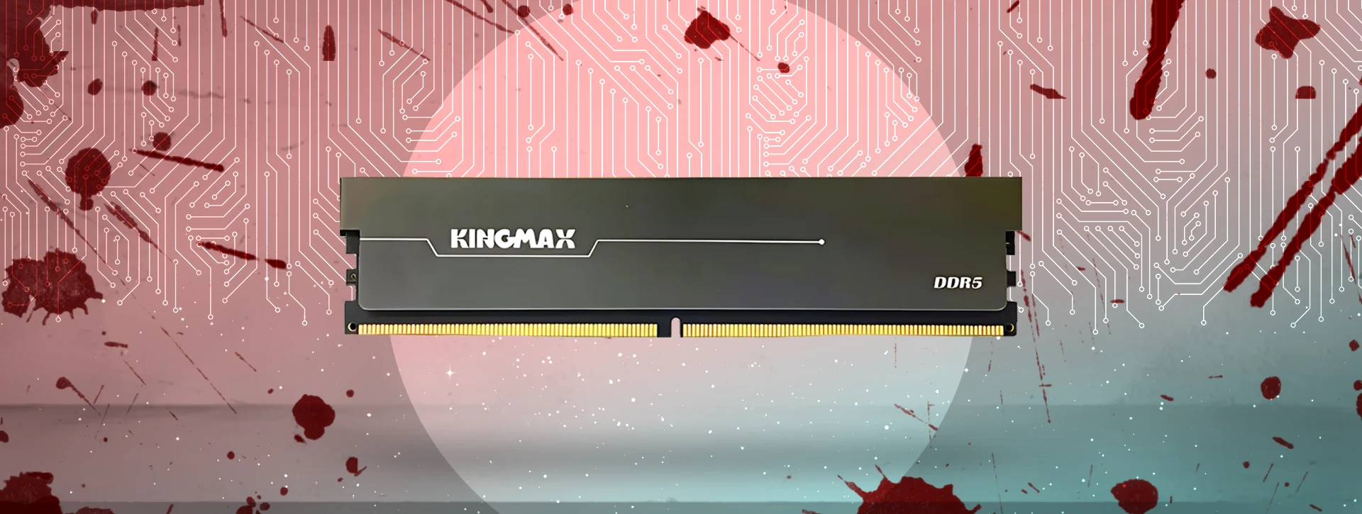 رم دسکتاپ تک کاناله KingMax مدل Horizon 16GB 6000 CL36
