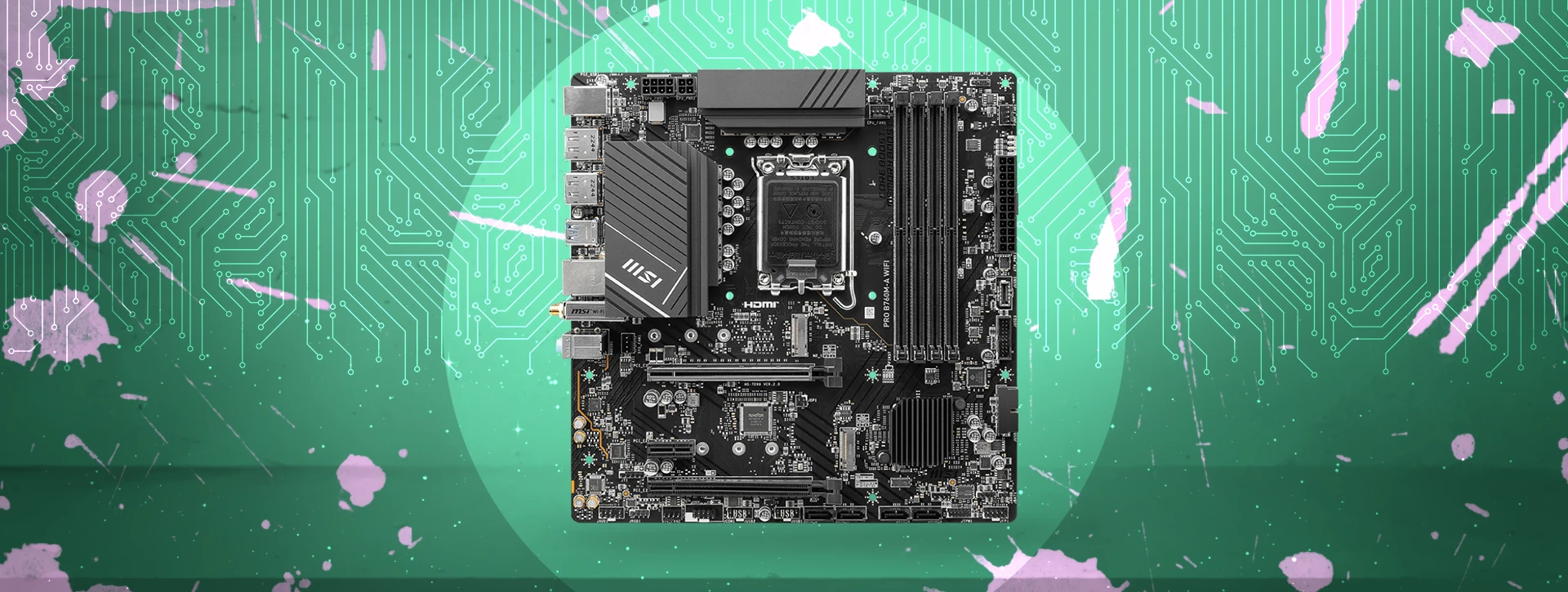 مادربرد ام اس آی MSI PRO B760M-A WIFI