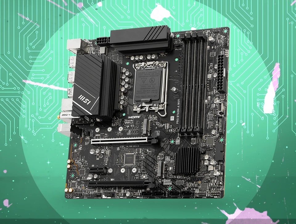 مادربرد ام اس آی MSI PRO B760M-A WIFI