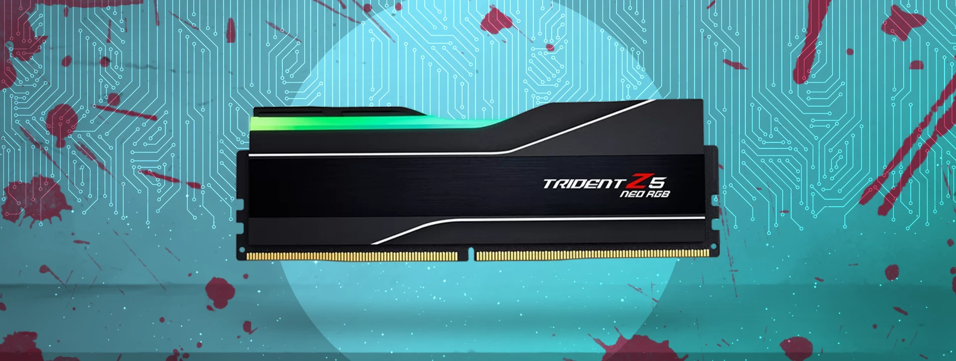 رم دو کاناله G-Skill مدل Trident Z5 Neo RGB 64GB 6000 Black CL30