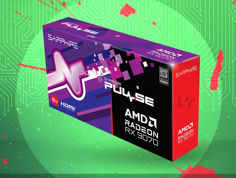 کارت گرافیک سافایر PULSE AMD Radeon RX 9070 16GB