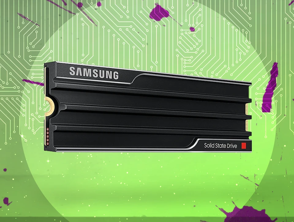 SSD سامسونگ مدل Samsung 9100 PRO 2TB HEATSINK