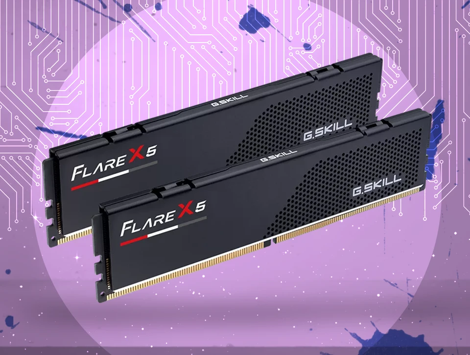 حافظه رم دسکتاپ دو کاناله G-Skill مدل Flare X5 32GB 6000