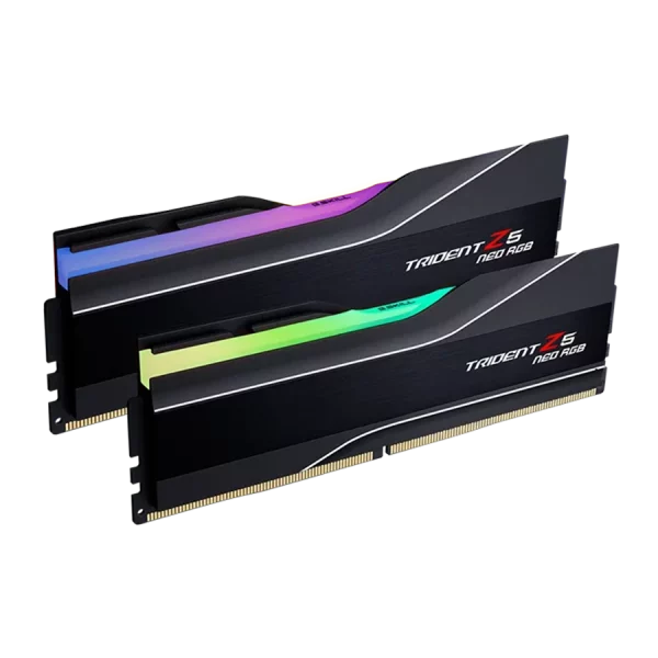 رم دسکتاپ دو کاناله G-Skill مدل Trident Z5 Neo RGB 32GB 7200 Black CL34