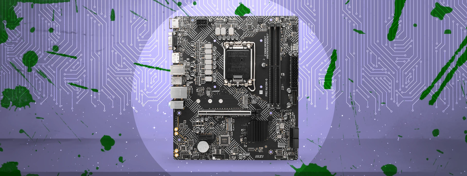 مادربرد ام اس آی MSI PRO H610M-G