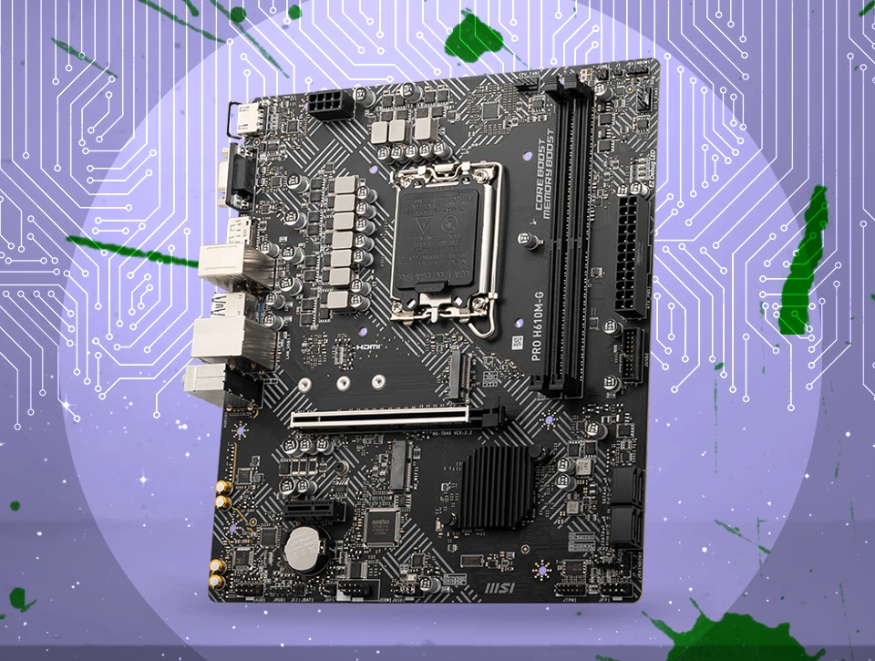 مادربرد ام اس آی MSI PRO H610M-G