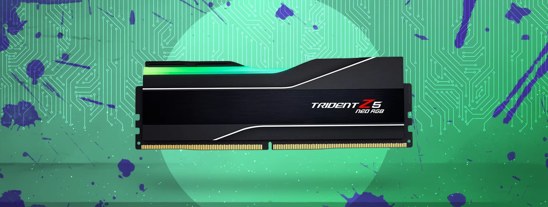 رم دو کاناله G-Skill مدل Trident Z5 Neo RGB 32GB 6000 Black CL30