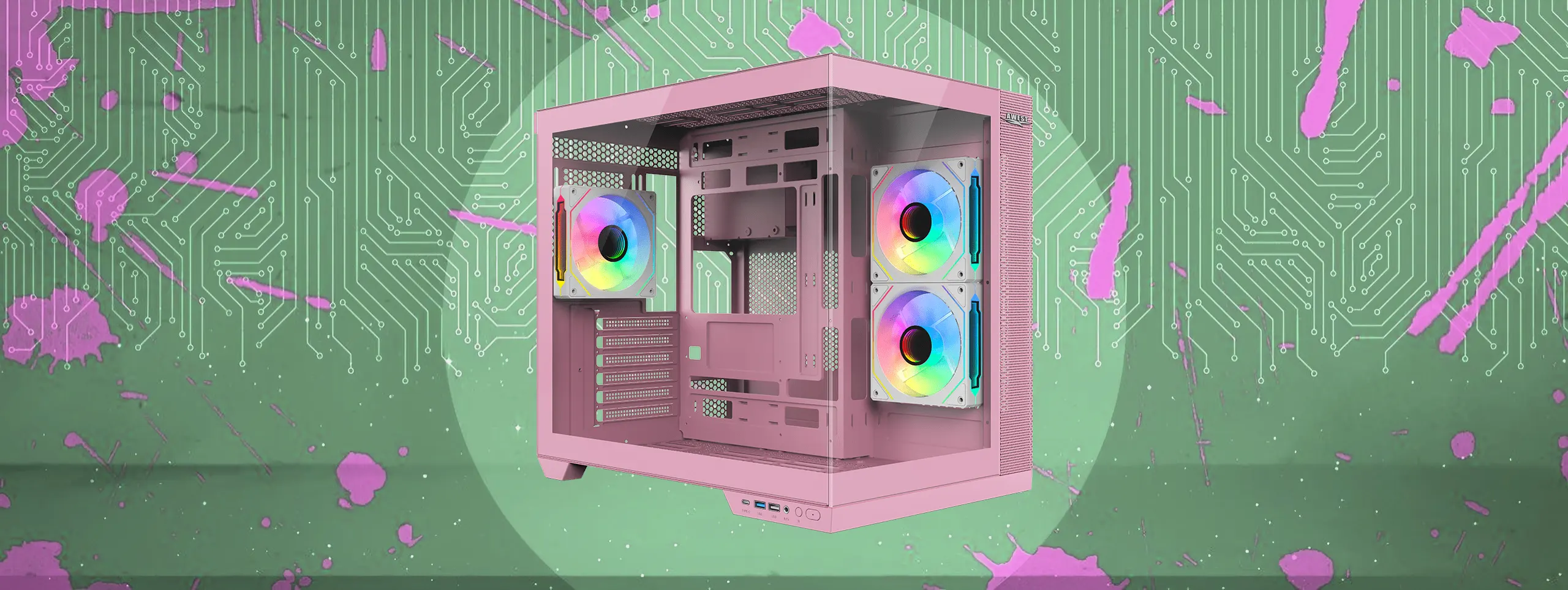 کیس گیمینگ اوست AWEST GT-AQ12-MP