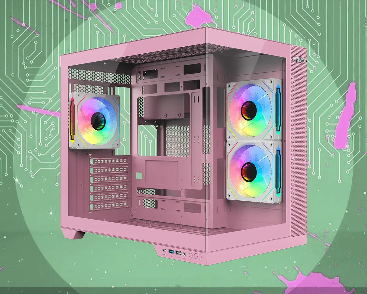 کیس گیمینگ اوست AWEST GT-AQ12-MP