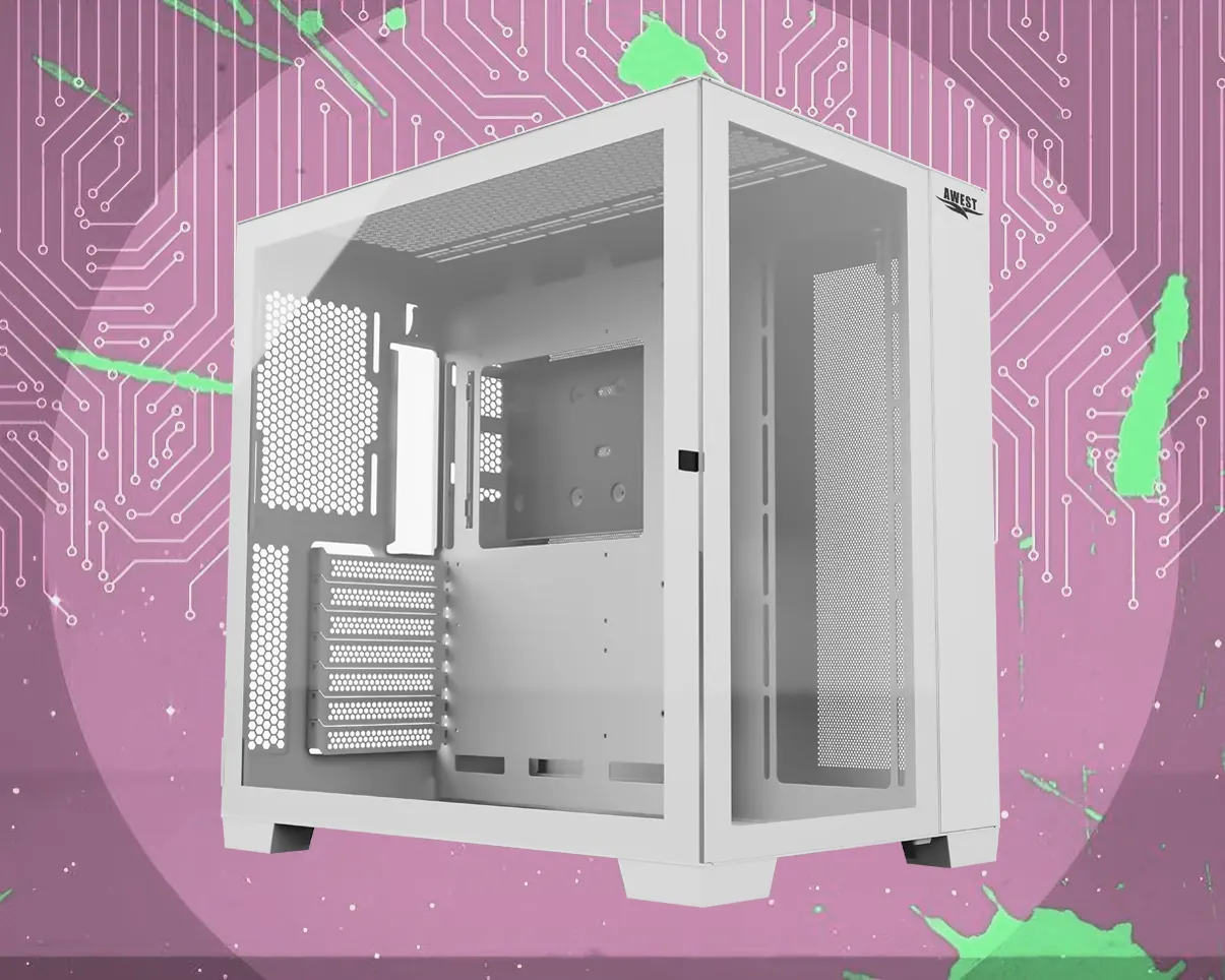 کیس گیمینگ اوست AWEST GT-AQ14-MW