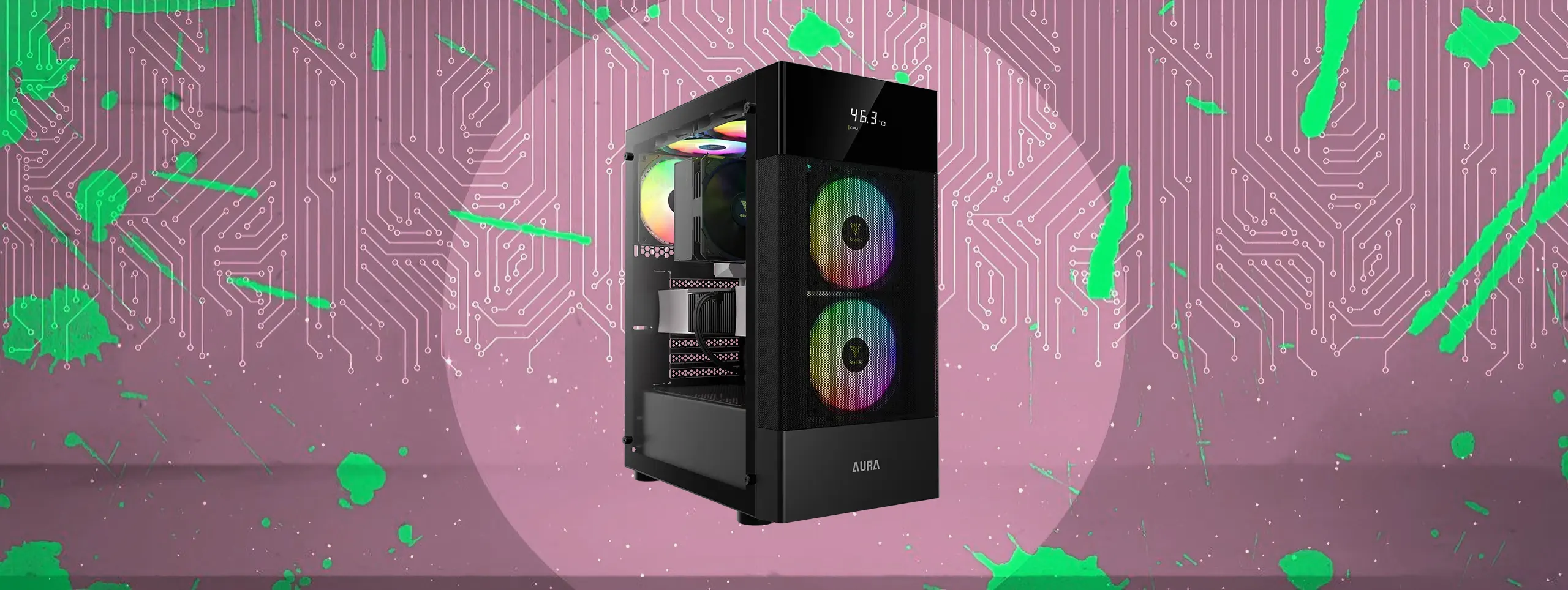 کیس گیمینگ گیم‌دیاس Gamdias AURA GC5