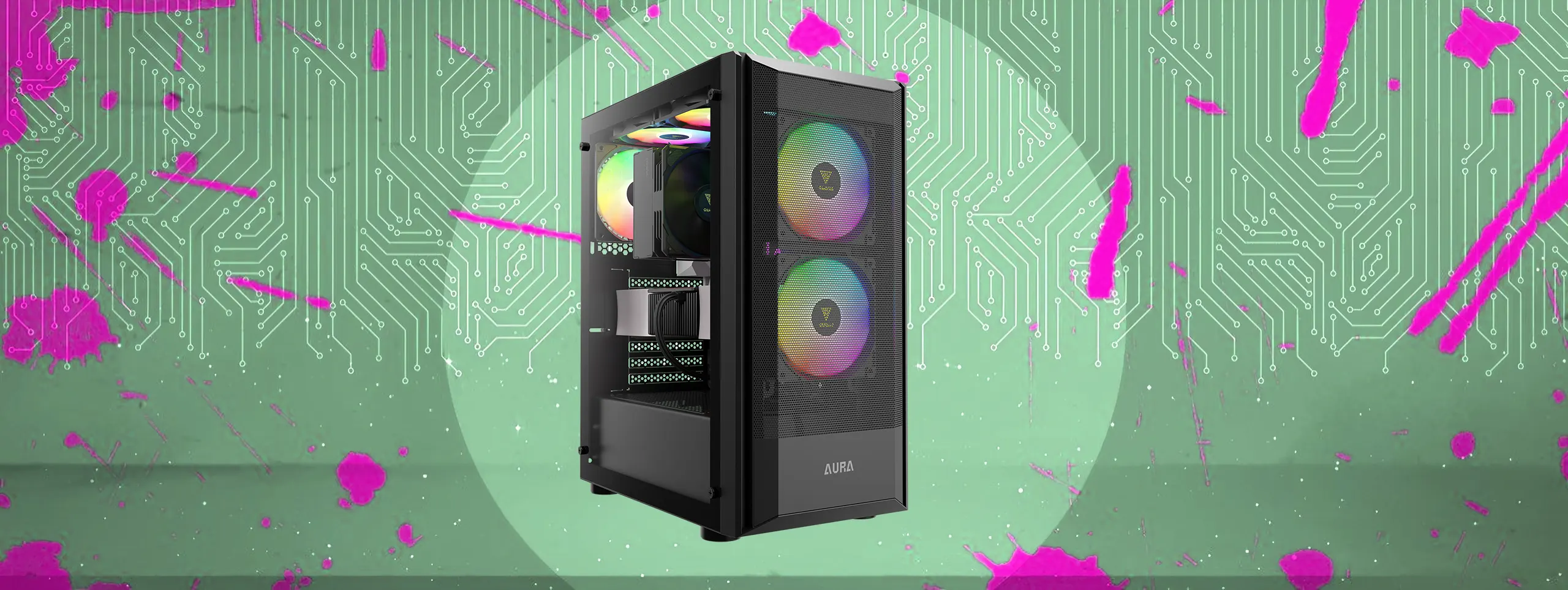 کیس گیمینگ گیم دیاس Gamdias AURA GC6