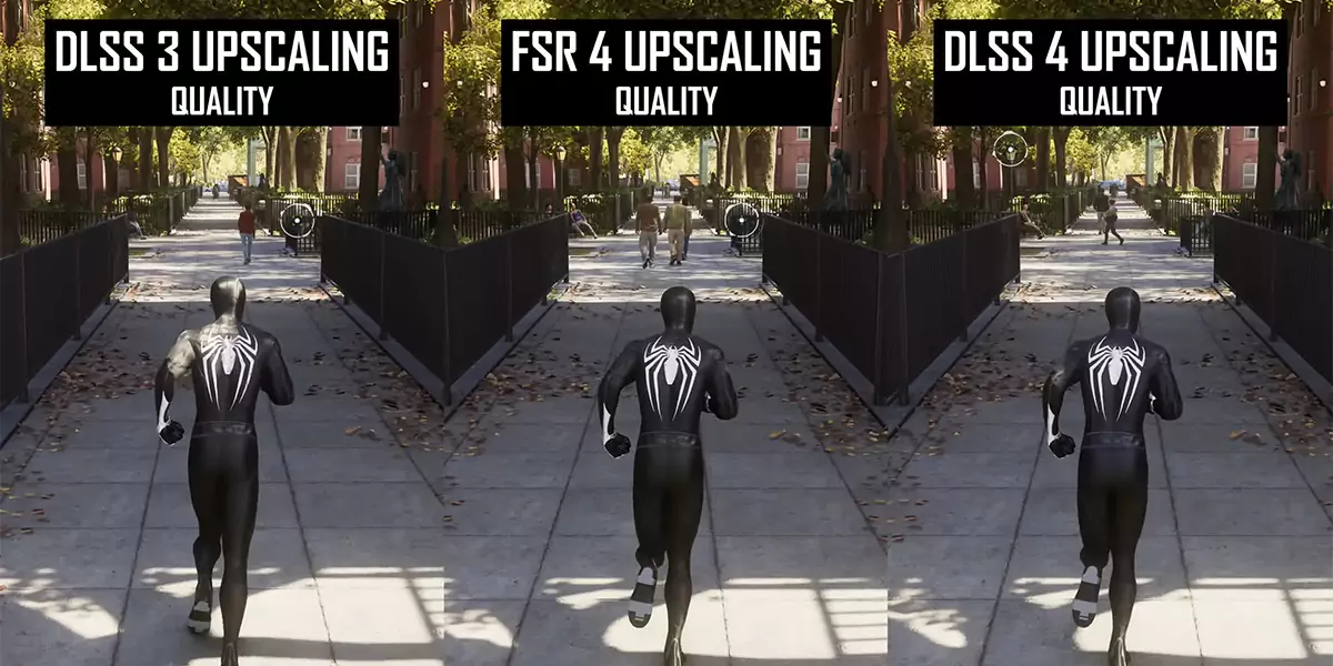 مقایسه کیفیت تصویر FSR و DLSS
