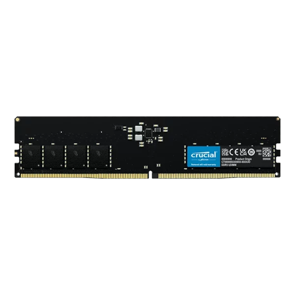 رم دسکتاپ تک کاناله CRUCIAL مدل DDR5 8GB 4800