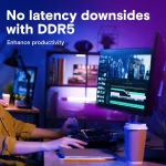 رم دسکتاپ تک کاناله CRUCIAL مدل DDR5 16GB 5600