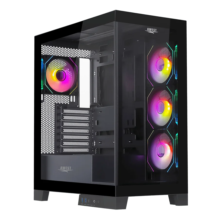 کیس گیمینگ اوست AWEST GT-AQ16-MB