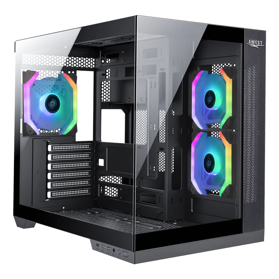 کیس گیمینگ اوست AWEST GT-AQ12-MB