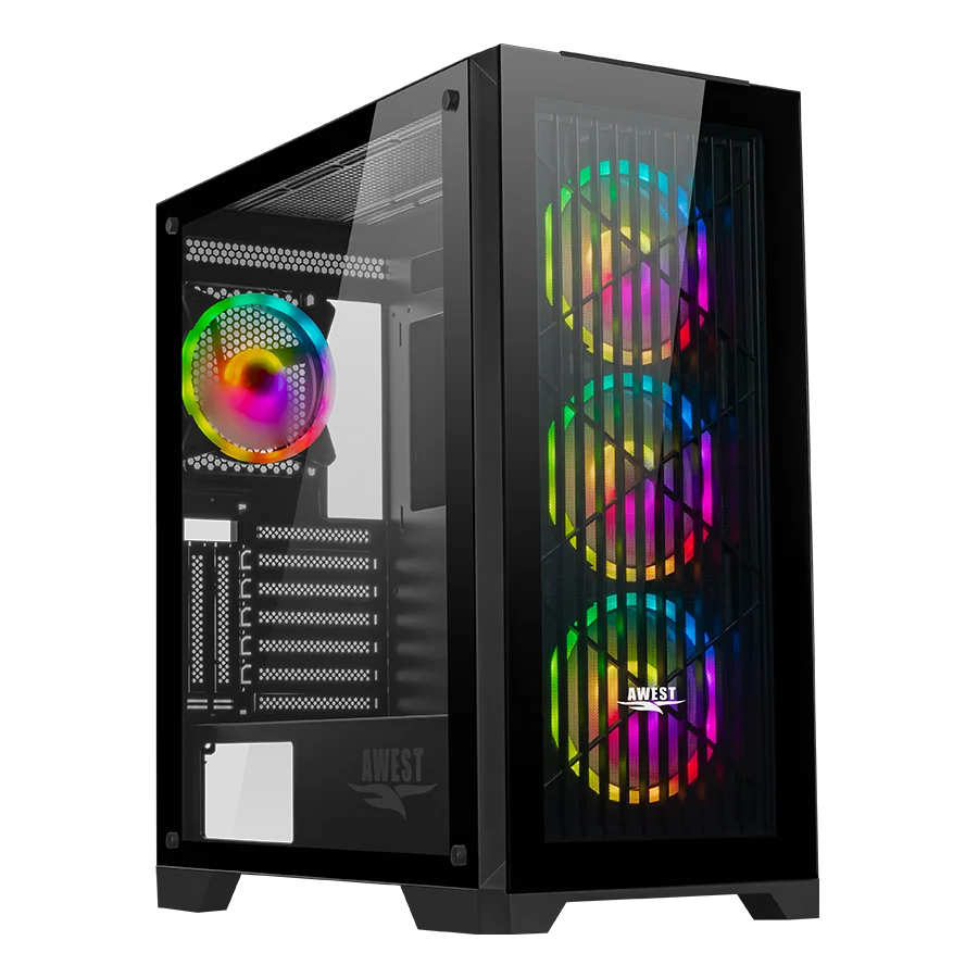کیس گیمینگ اوست AWEST GT-AV312-MB