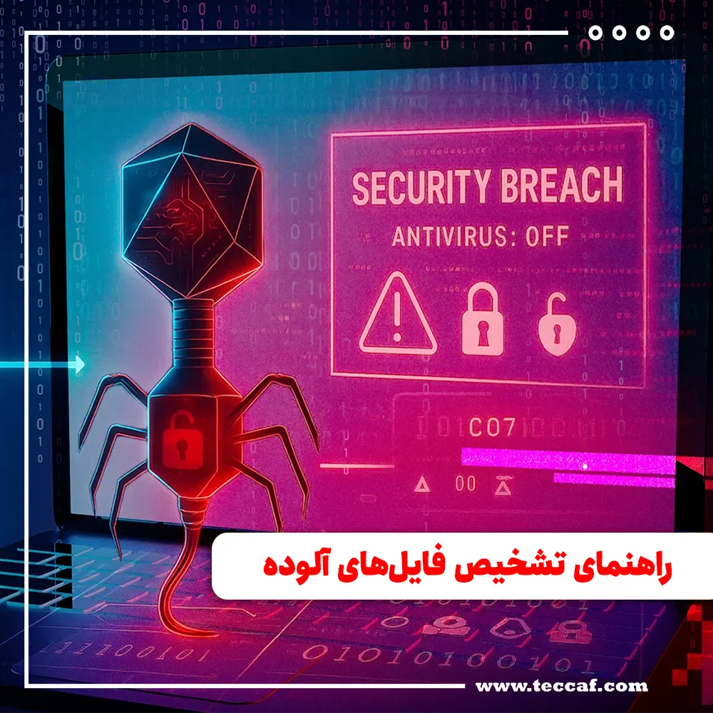 فایل‌های آلوده