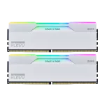 رم دسکتاپ دو کاناله کلو KLEVV CRAS V RGB 32GB 6400 White