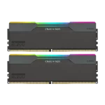 رم دسکتاپ دو کاناله کلو KLEVV CRAS V RGB 32GB 7600 Black
