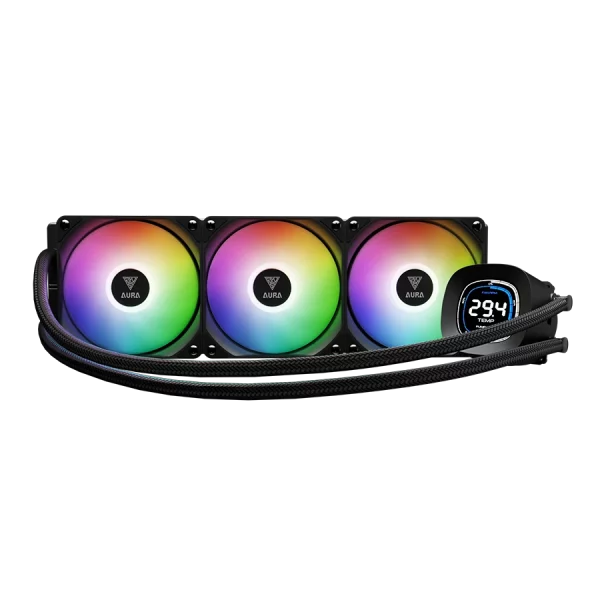خنک کننده پردازنده گیم دیاس AURA GL360 DIGITAL Black