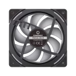 فن کیس گیمینگ گیم مکس GAMEMAX FN12A-C8I-R Black