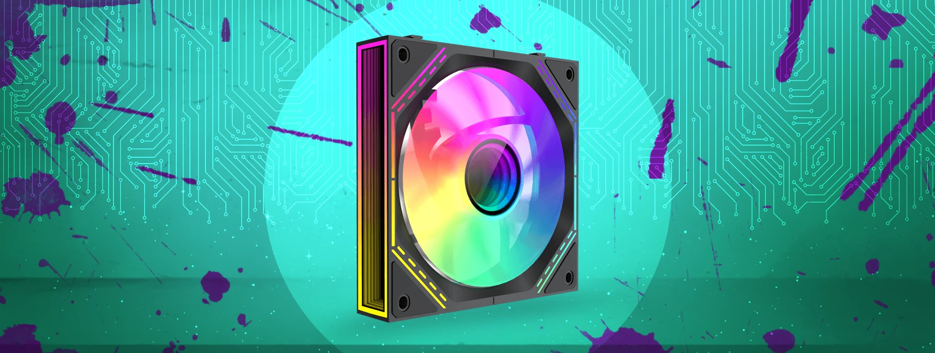 فن کیس گیمینگ گیم مکس GAMEMAX FN12A-S3I-R