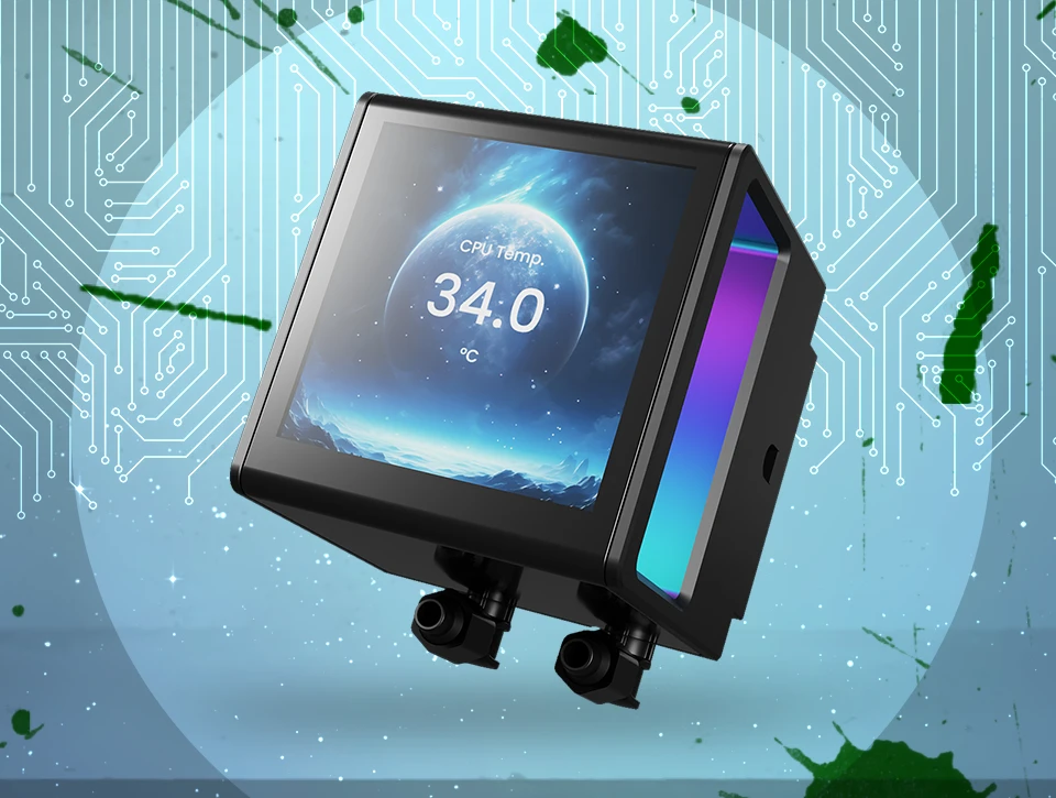 w2 خنک کننده پردازنده مشکی Gamdias CHIONE P5-360