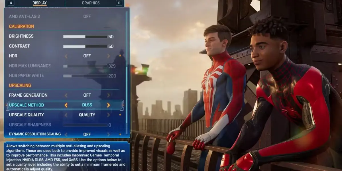 آموزش کاربردی ترین تنظیمات برای Marvel’s Spider-Man 2