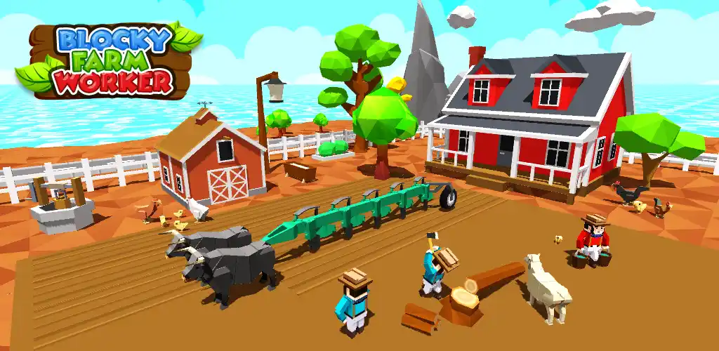 نگاهی به بازی موبایلی Blocky Farm
