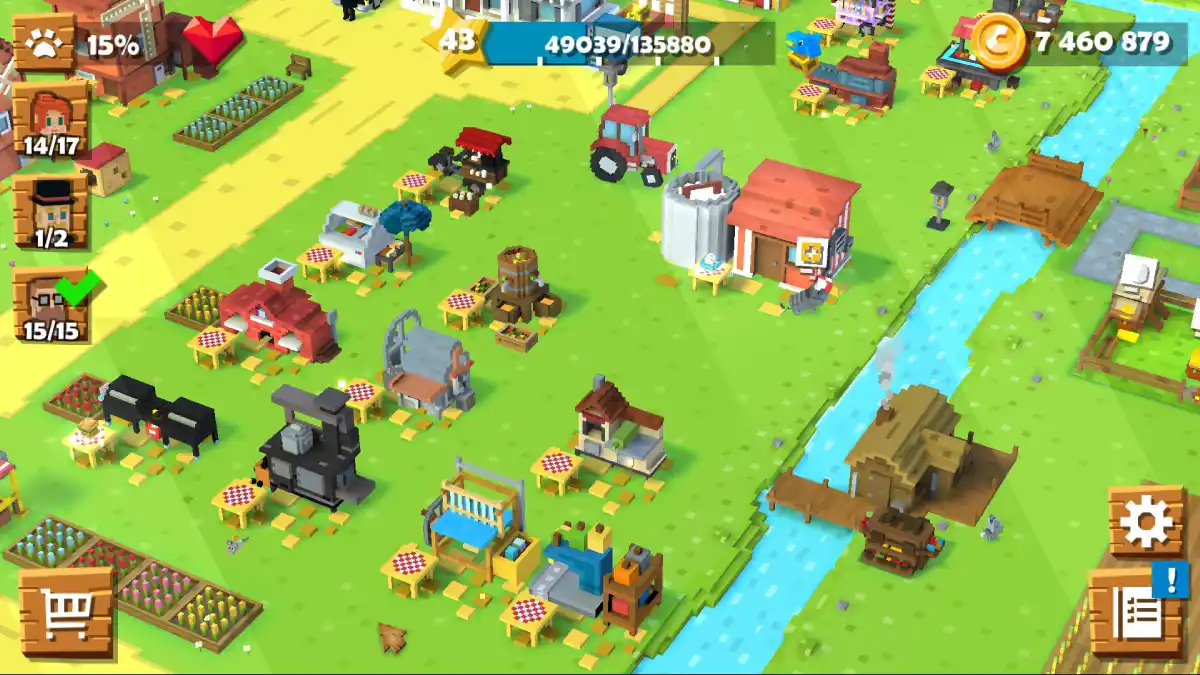 نگاهی به بازی موبایلی Blocky Farm