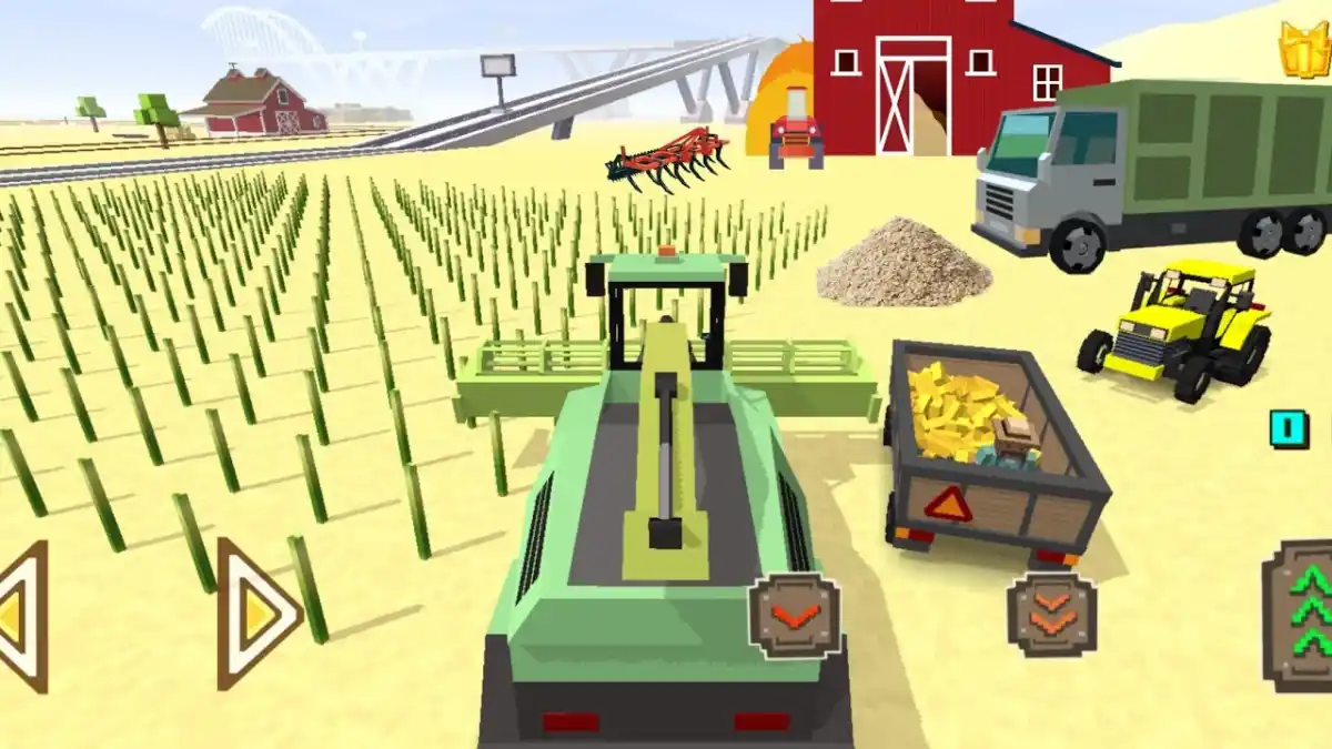 نگاهی به بازی موبایلی Blocky Farm