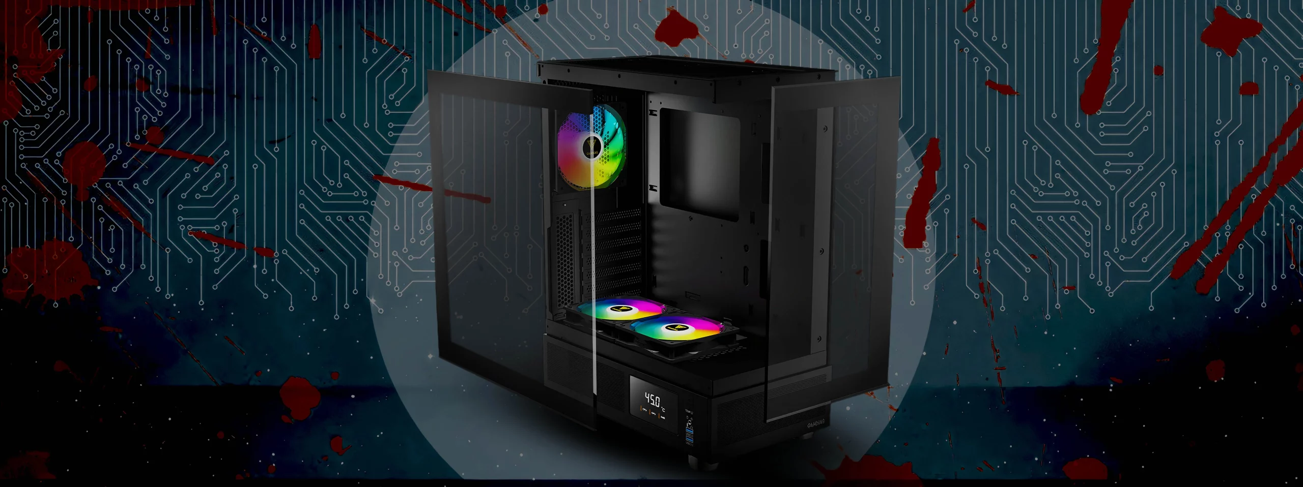 کیس گیمینگ گیم‌دیاس Gamdias ATLAS E1