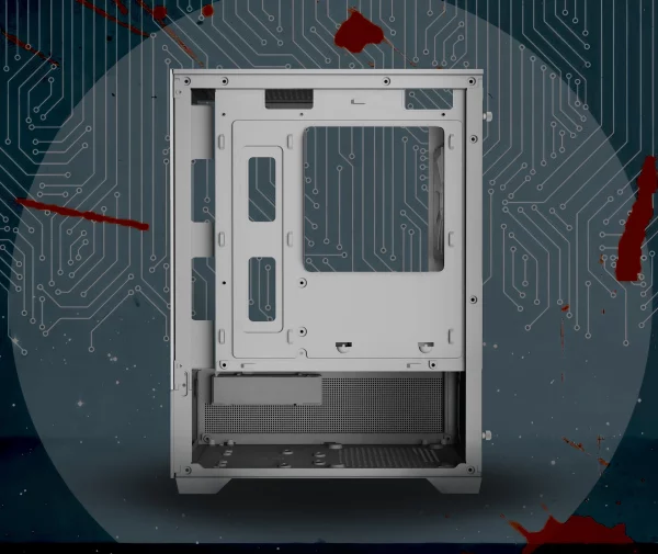 کیس گیمینگ گیم دیاس Gamdias AURA GC9M Elite ARGB WH Compact Panoramic Micro-Tower