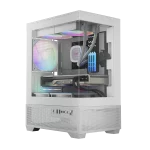 کیس گیمینگ گیم دیاس Gamdias AURA GC9M Elite ARGB WH Compact Panoramic Micro-Tower
