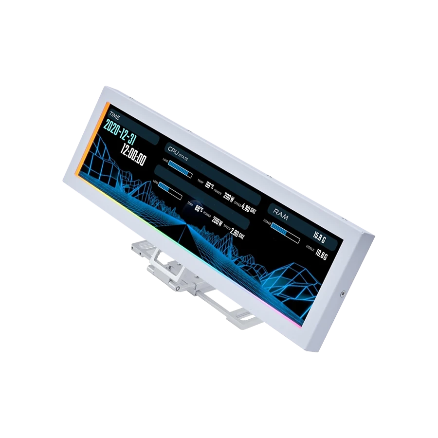 نمایشگر کیس لیان لی Lian Li 8.8″ Universal Screen White
