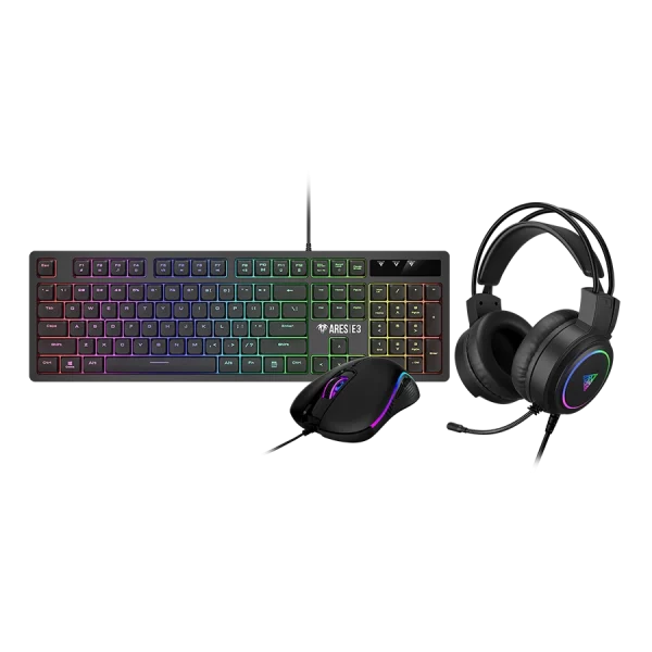 باندل موس و کیبورد و هدست گیم دیاس Gamdias POSEIDON E2 3-IN-1 COMBO