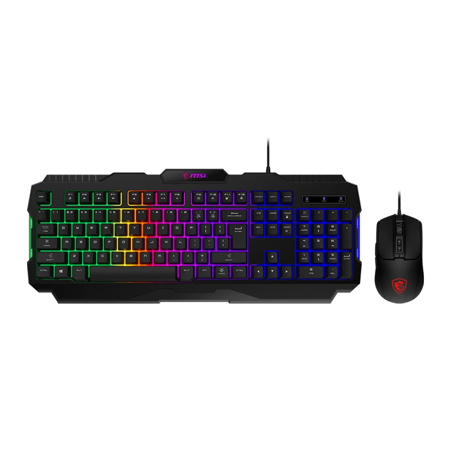 موس و کیبورد گیمینگ ام اس آی MSI FORGE GK100 COMBO