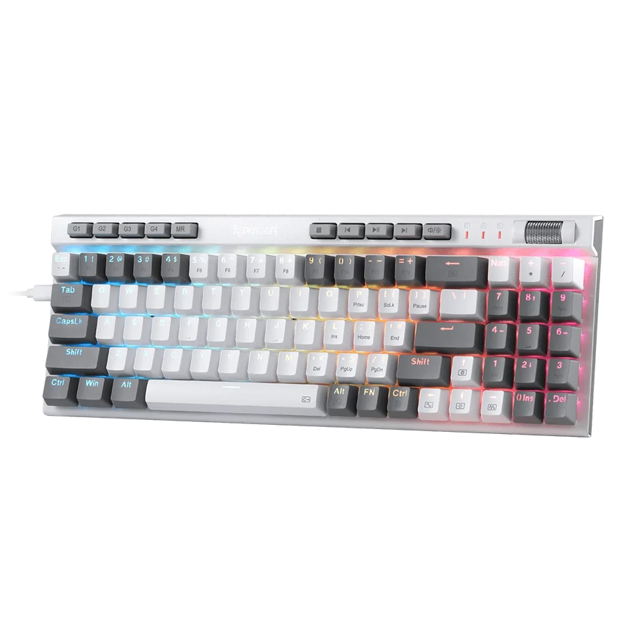 کیبورد مکانیکال گیمینگ ردراگون Redragon K655 WG RGB