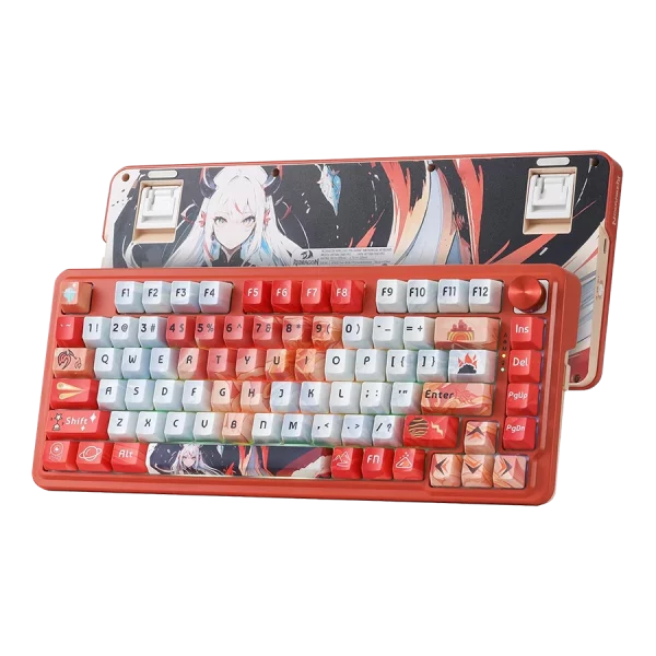 کیبورد بی سیم/ باسیم مکانیکال گیمینگ ردراگون Redragon Geb K673 AK PRO RGB