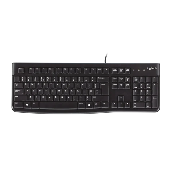 کیبورد اداری لاجیتک Logitech K120 Black